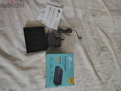 سويتش تي بي لينك 5 منافذ جيجابت - TP-Link LS1005G (جديد بالكرتونه)