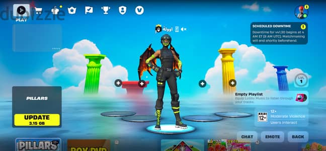 حساب فورت نايت فل اكسس