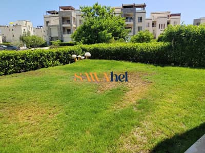 شاليه ارضي بحديقه بسعر مميز جدا في قريه امواج
