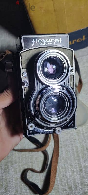لهوات النوادر كاميرا Flexaret بالكرتونة انتاج 1950