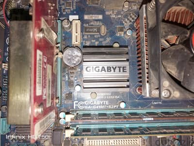 G41 + بروسيسور core 2 duo e8400