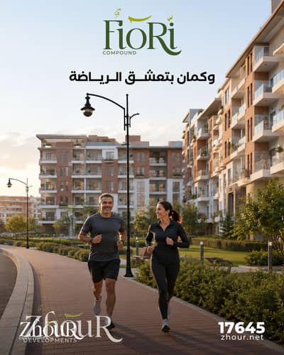 شقة للبيع في كمبوند فيوري بـ 6 أكتوبر بالقرب من المحور المركزى بمقدم 10%