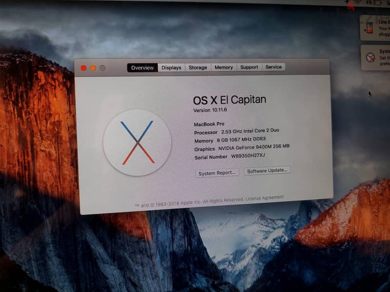 MacBook pro 2011 1