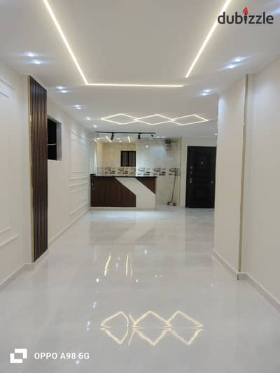 Apartment for sale with large living room, two pieces, bathroom, and kitchen. The apartment is on the 14th floor, not the last, with complete meters, corner all on the street, side from Al-Aisyawi. Apartment for sale with large living room, two pieces, bathroom, and kitchen. The apartment is on the 14th floor, not the last, with complete meters, corner all on the street, side from Al-Aisyawi.