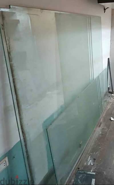 باب سكوريت 10 ملى مقاس 2.60*2.40  ثلاث قطع