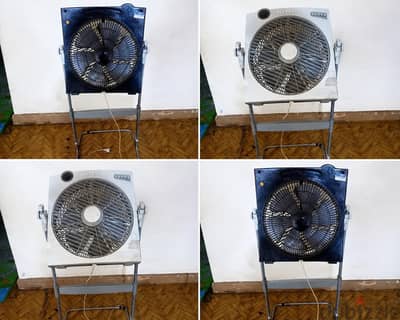 مروحة فريش Fresh بوكس 14 بوصة ستاند – موتور ممتاز وهواء قوي
