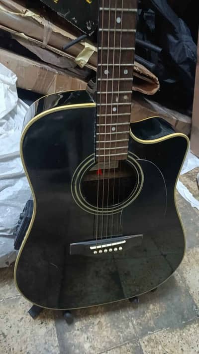 Acustic guitar takamine EG531C made in Korea اكوستيك جيتار باكولايزر ص