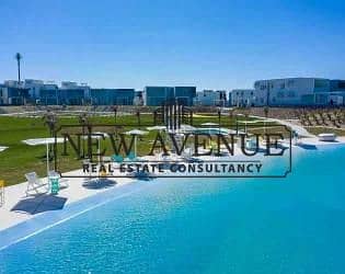 شاليه مستقل للبيع فى فوكا باى fouka bay تشطيب كامل  مباشر على اللاجون  بحري