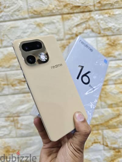 Realme 16 Pro+ Plus 256 giga 12 ram ضمان الوكيل فتحه علبه
