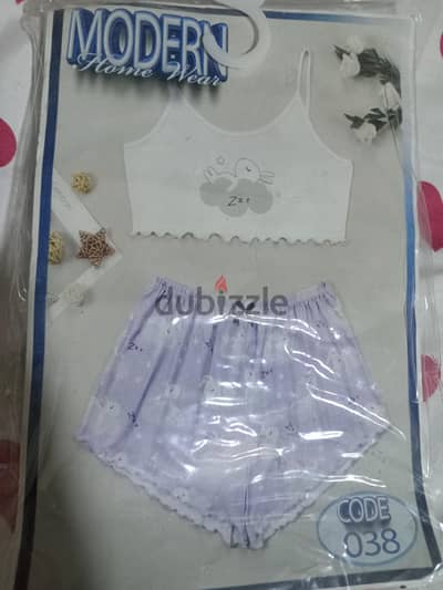 بيجامة شورت جديدة