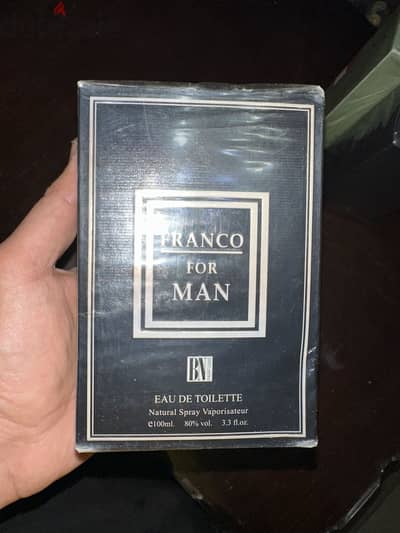 عبوة برفيوم فرانكو الرجالي الاصلي-Franco For Men - original