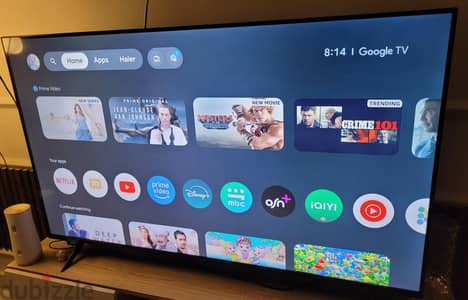 Haier 4k 55 بوصه h55k75fux k75 series
