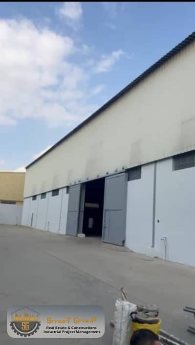 Factory for Rent in Badr City | 2,812 sqm | 1,700 sqm Production Area | 500 kVA Power | Old Industrial License