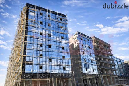 Office for sale, 80 sq m, Cairo - Isola Sheraton project (delivery within one year) - Located on El Sa3eqa Street, off the Suez Road and the Autostrad