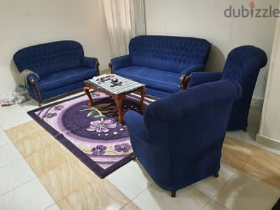 شقة مفروشة بالكامل للايجار بال ٦ من اكتوبر الحي الثاني مجاورة ٧