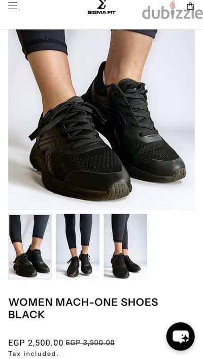 Sigma Fit Women Sports Shoes - Black - Size 40