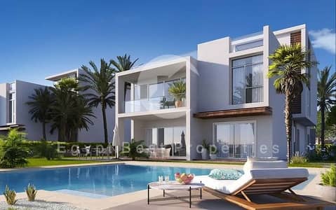 شاليه فاخر للبيع في Mazarine Chalet Extension – العلمين الجديدة | 3 غرف نوم | استلام فوري | مقدم 1.2% | تقسيط حتى 12 سنة
