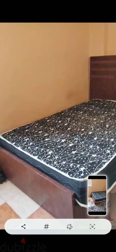 للبيع أربع مراتب سوست عرض ١٢٠ سم استخدام نظيف