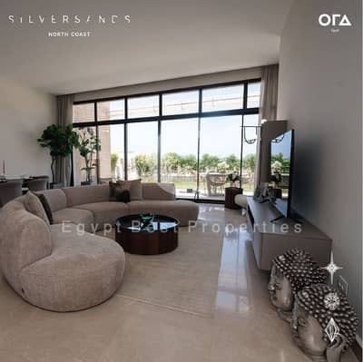 DIRECT LAGOON VIEW FULLY FINISHED CHALET | LOWEST PRICE !  new phase new launch north coast sahel sa7el ora silversands almaza travco