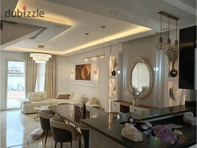 Super deluxe 3BR Twin house  for rent in  MV ICity Compound , New Cairo  Prime location Fully furnished With New Classic furnisher