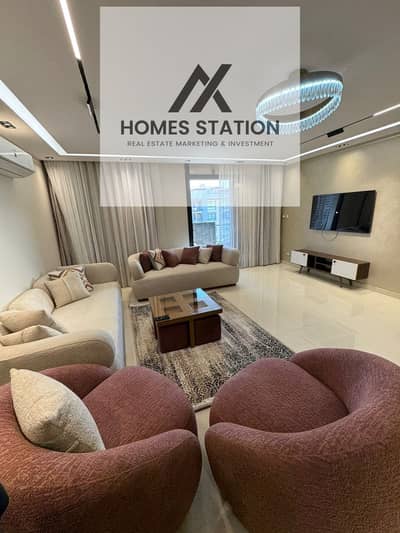 First Use Ultra Super Lux Penthouse for Rent in Azad Compound, New Cairo