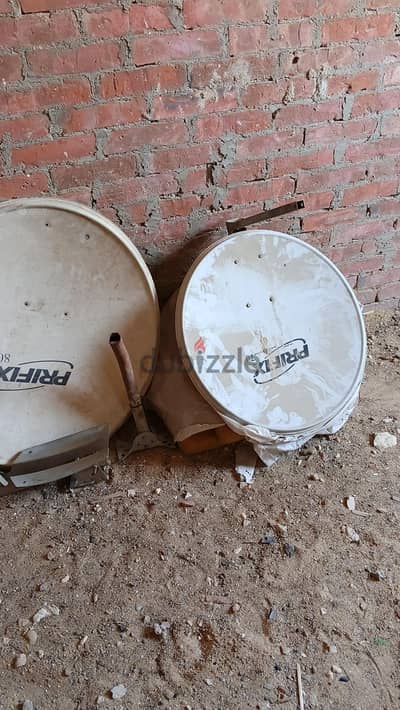 2 طبق  دش برفيكس للبيع بحالة الجديد