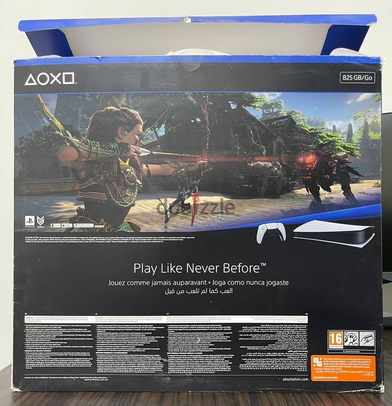 PlayStation 5 fat digital without controller with box 4