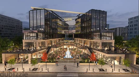 مقر إداري للبيع 48م على التسعين الشمالي مباشرة أمام Waterway
