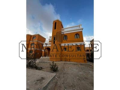 Fully Finished in a Prime Location in Stella Heliopolis Shorouk City North Oriented Ready to move Standalone with a Big Garden Area for Sale