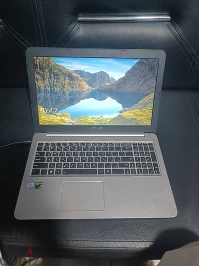 asus core i7 6th بكارتين شاشة وهاردين