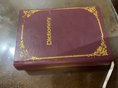 English dictionary with gift book