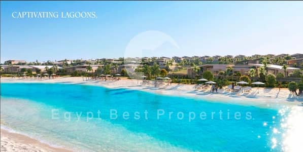 New Launch!! Town House_3 Bedrooms_Prime Location_Full Lagoons & Sea View_Fully Finished+A. C's @ CAESER_SODIC_NORTH COAST