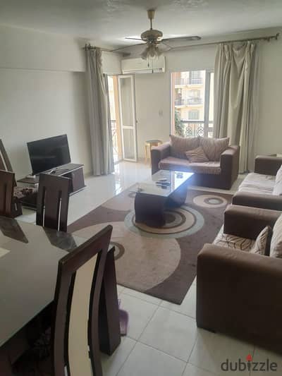 Furnished hotel-style apartment for rent in Al Rehab.