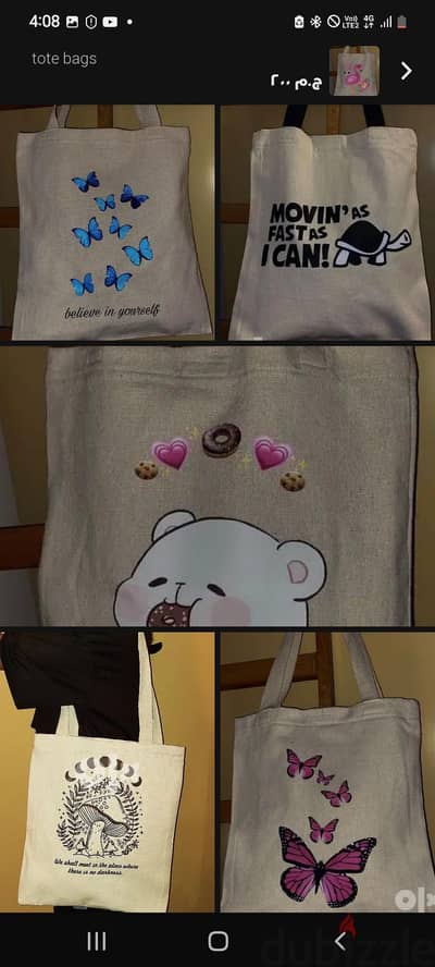 tote bags
