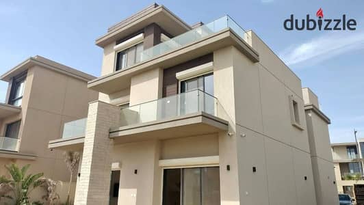 فيلا للبيع في ذا إستيتس الشيخ زايد _The Estates Compound, Sheikh Zayedجاهزة للسكن متشطبة ألترا سوبر لوكس برايم لوكيشن بالقرب من أركان بلازا وهايبر وان