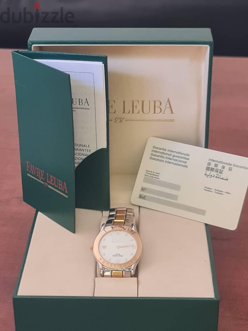 Favre Leuba watch 1