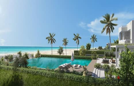 Luxury Beachfront One Story Standalone Villa With 5% Downpayment and 8 Year Installment Plan