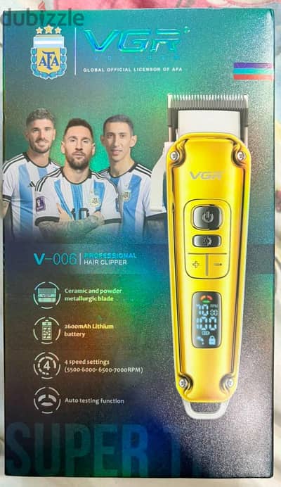ماكينة حلاقة vgr v006 جديدة لو الذهبى