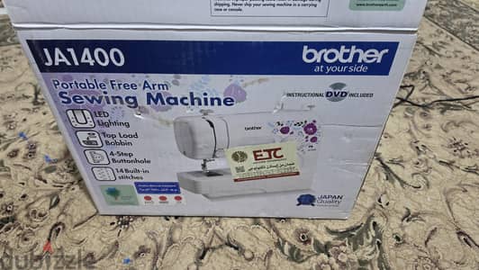 براذر brother ja 1400 زريو جديدة تماما