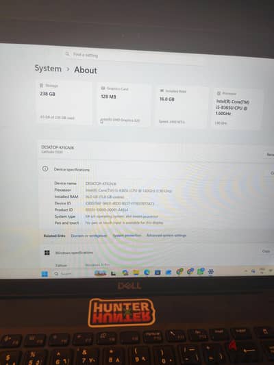 dell core i5 جيل تامن ١٦ جيجيا رام