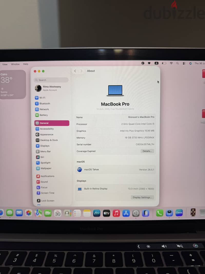 MacBook Pro 2020 1