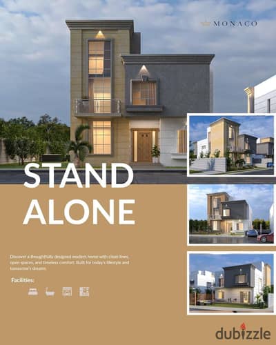 Luxury Standalone Villa for Sale in Monaco Compound – Sheikh Zayed