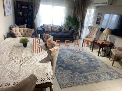 شقه للايجار المفروش في الرحاب جاهزه علي السكن مكيفه بالكامل 99 متر