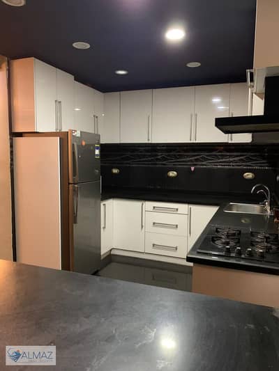 Furnished 250 sq m fully air-conditioned apartment for rent in Ritaj Compound, Fifth Settlement, near South 90th Street and Mohamed Naguib Axis.