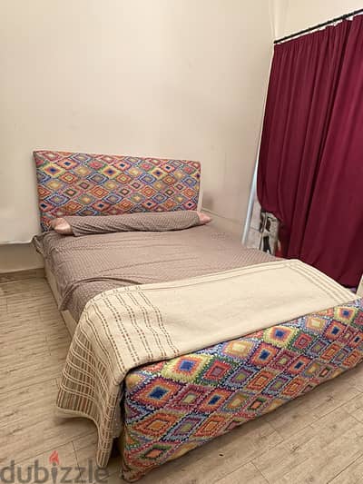 White bed
