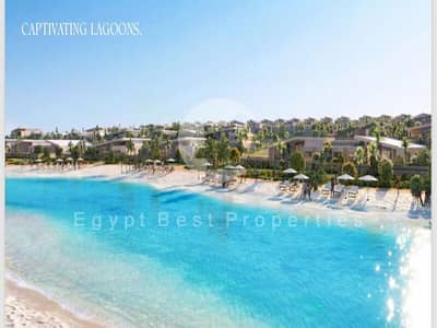 BEST OFFER  VILLA 3 BEDROOM FOR SALE SEA VIEW  WITH LOWEST DP 5% ONLY IN CAESAR IN RAS AL HEKMA IN NORTH COAST
