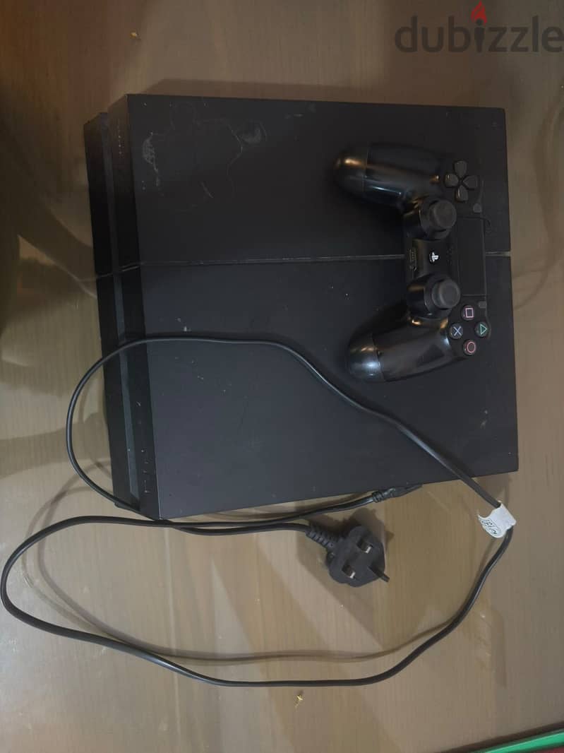 PS4 with one controller (stick drift), without box 1