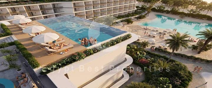 Pay 125K for Hotel-Managed Chalet 7Y installments for sale in Solara Ain Sokhna