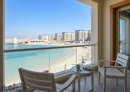 Finished apartment for sale,  ready to move, in Mazarine Al-Alami, North Coast