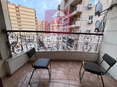 Furnished apartment for monthly rent in Smoha, Kamel El Din Salah main street